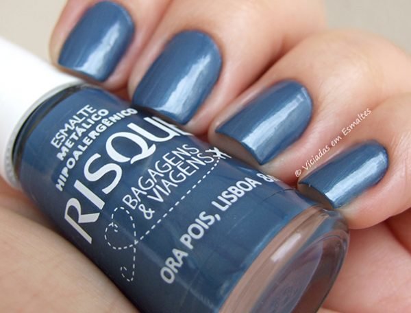 Esmalte Risqué Bagagens e Viagens Ora Pois Lisboa
