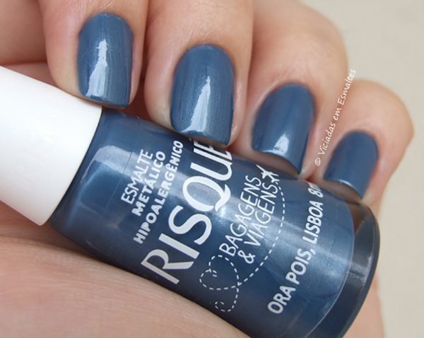 Esmalte Risqué Bagagens e Viagens Ora Pois Lisboa