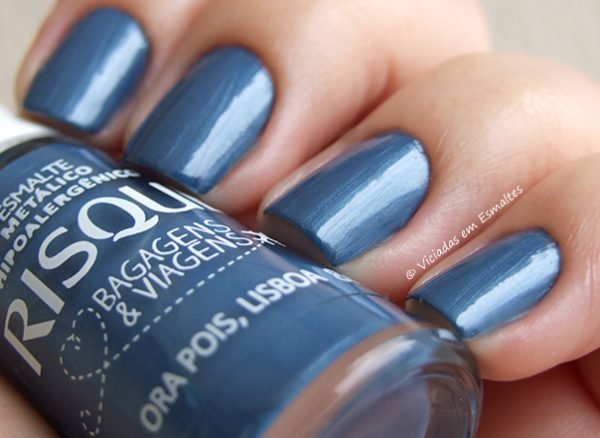 Esmalte Risqué Bagagens e Viagens Ora Pois Lisboa