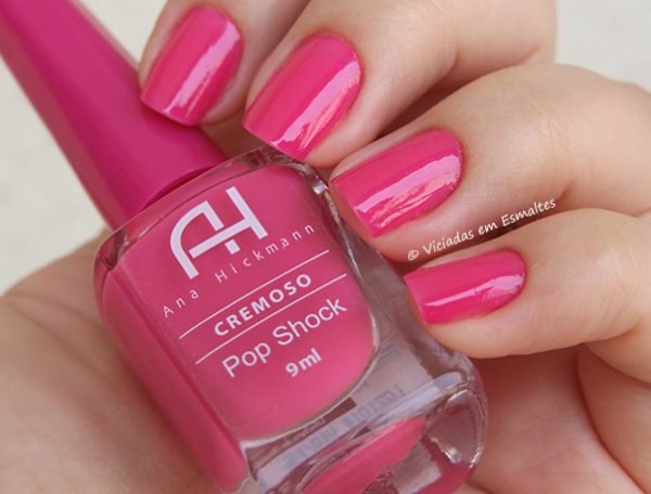 Unhas com Esmalte Ana Hickmann Pop Shock