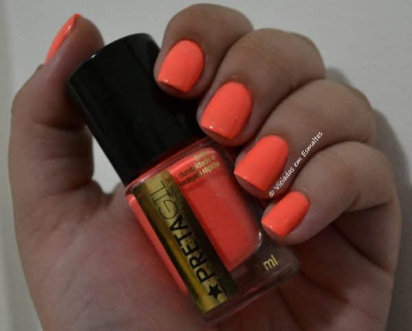 Esmalte Preta Gil Laranja Carnaval