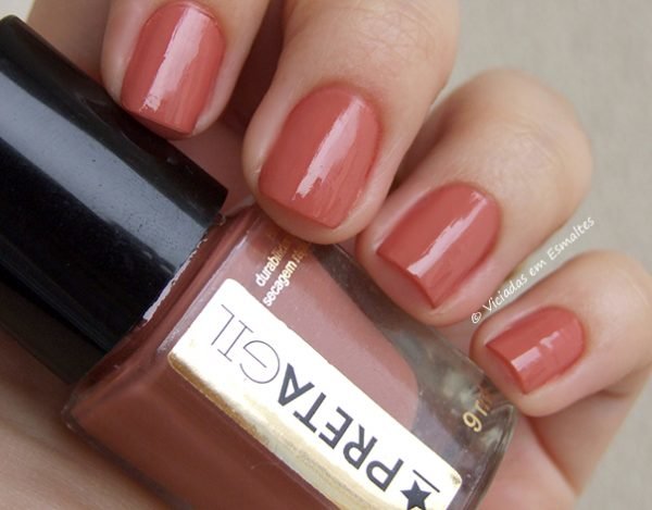 Esmalte Preta Gil Nude Ryca