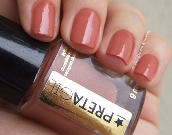 Esmalte Preta Gil Nude Ryca