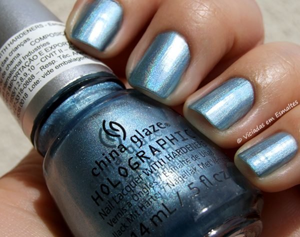 Esmalte China Glaze Holographic Sci Fly By
