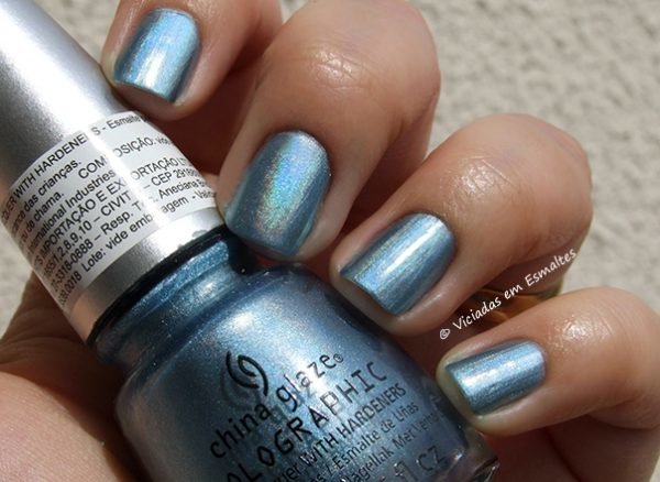 Esmalte China Glaze Holographic Sci Fly By