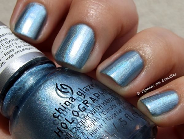 Esmalte China Glaze Holographic Sci Fly By