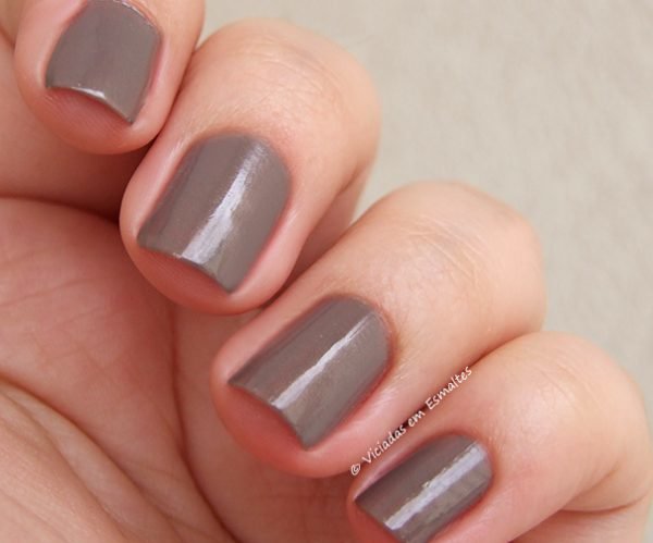 Esmalte Preta Gil Cinza Luxo