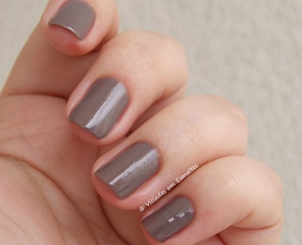 Esmalte Preta Gil Cinza Luxo