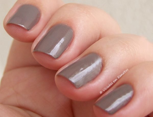 Esmalte Preta Gil Cinza Luxo