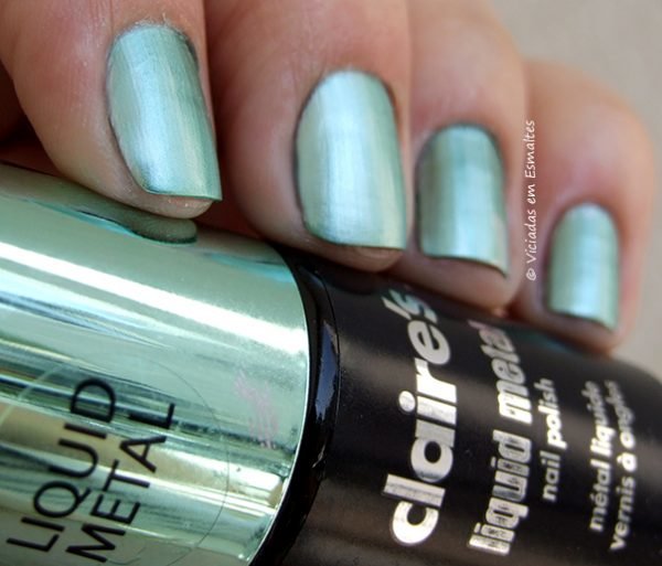 Esmalte Claires Liquid Metal Teal