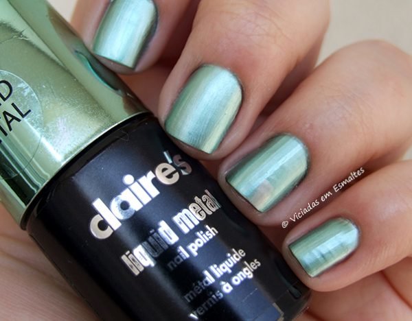 Esmalte Claires Liquid Metal Teal