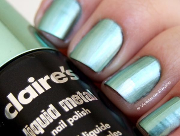 Esmalte Claires Liquid Metal Teal