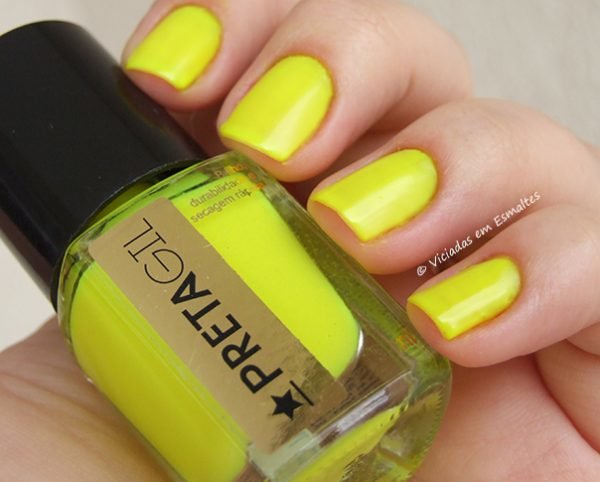 Esmalte Preta Gil Neon Tropical