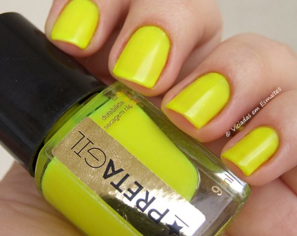 Esmalte Preta Gil Neon Tropical