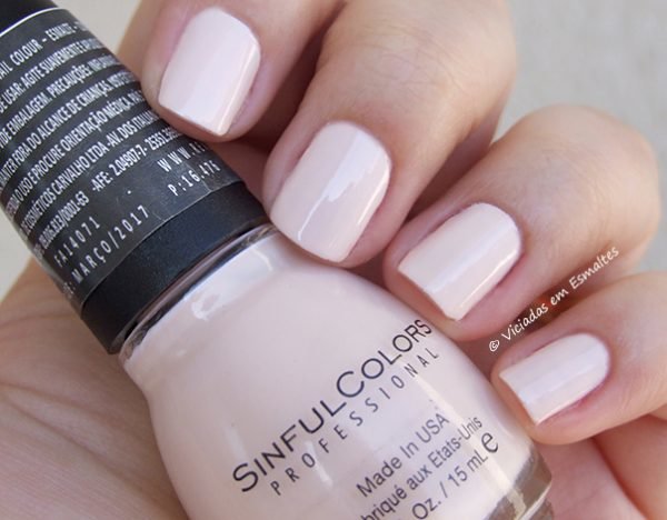 Esmaltes Sinful Colors cor Easy Going