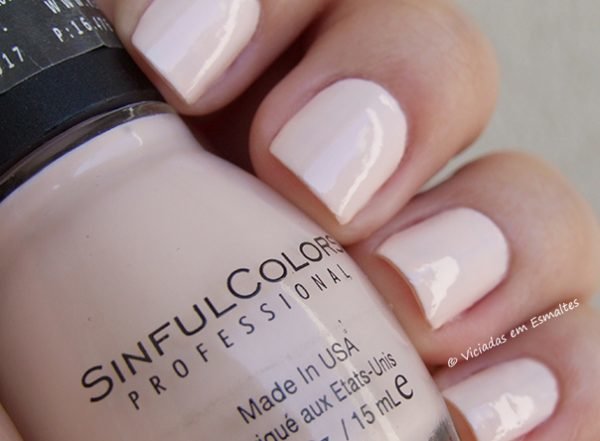 Esmaltes Sinful Colors cor Easy Going