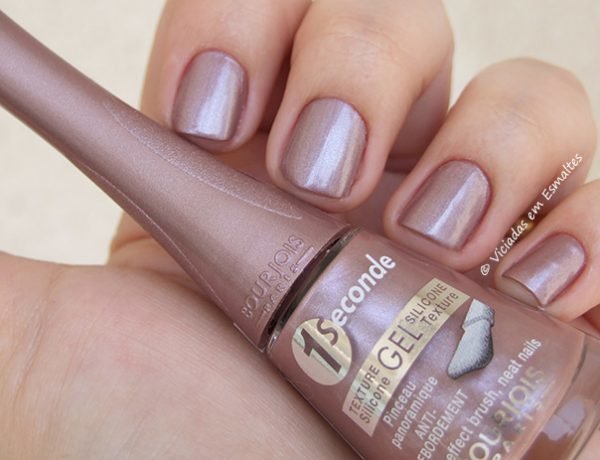 Esmalte Bourjois 1 Second Gel T19 Mauve Futuristic