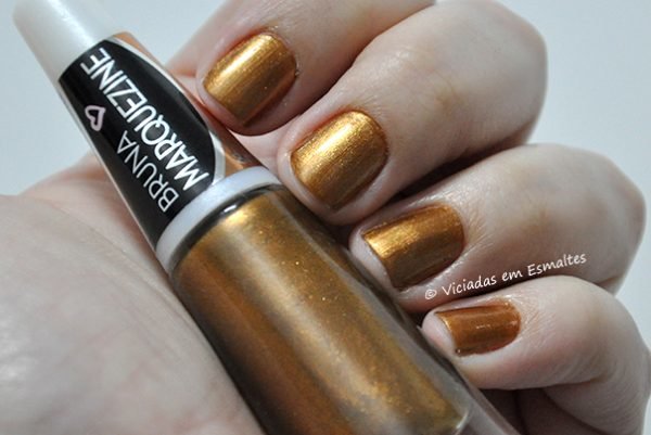 Esmalte Bruna Marquezine Perolado Bronze