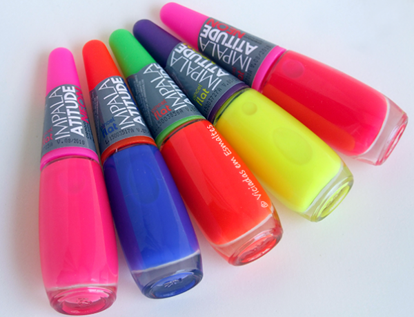 Esmaltes Impala Coleção Atitude Neon