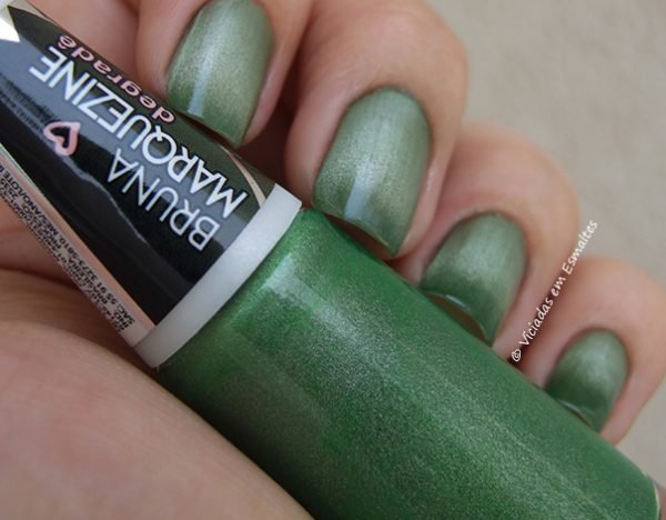 Esmalte Bruna Marquezine Degrade Verde Black