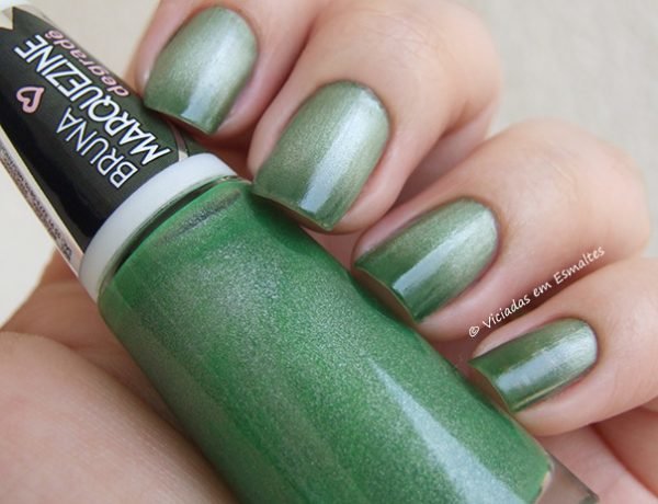 Esmalte Bruna Marquezine Degrade Verde Black