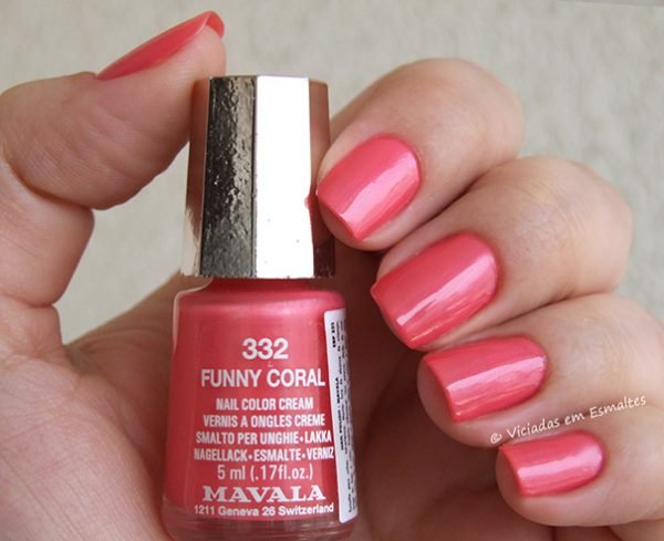 Esmalte Mavala Funny Coral