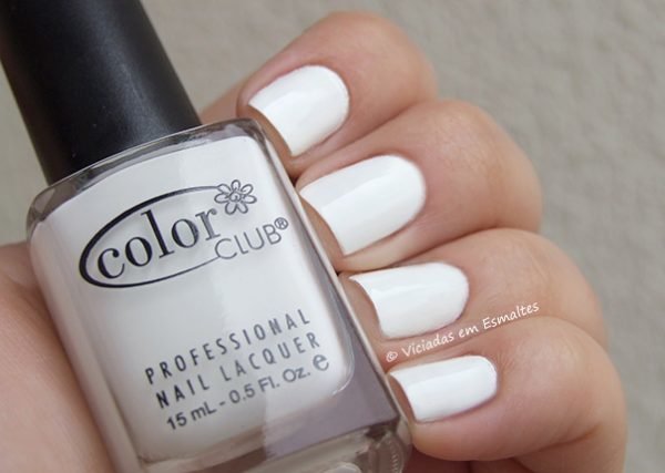 Color Club French Tip White Nail Polish - wide 2