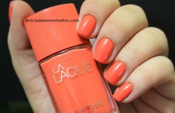 Esmalte Bourjois La Laque Orange Outrant