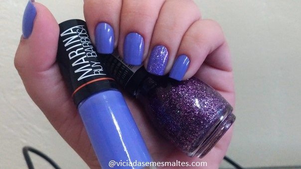 Esmalte It Girl Marina Ruy Barbosa com Filha Única de Glitter