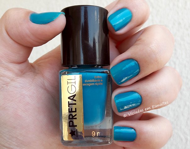 Esmalte Preta Gil Sou Como Sou
