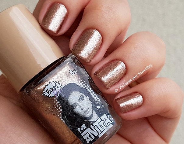 Testando o Esmalte Anitta Amiguinha