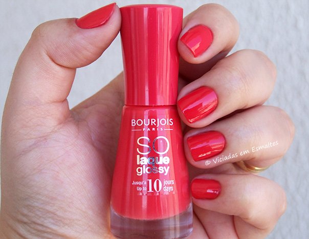 Esmalte Bourjois So Laque Glossy Prepp Hibiscus 