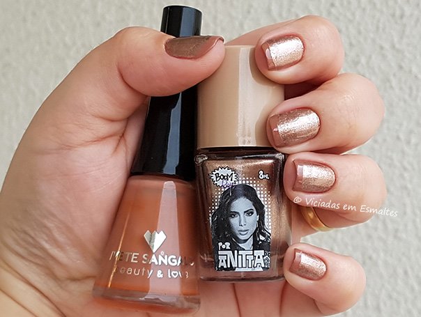 Unha Inglesinha Esmalte Amiguinha Anitta e Bom Bom Ivete Sangalo