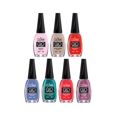 Esmaltes Gio Antonelli Colorama Coleção Achados da Gio