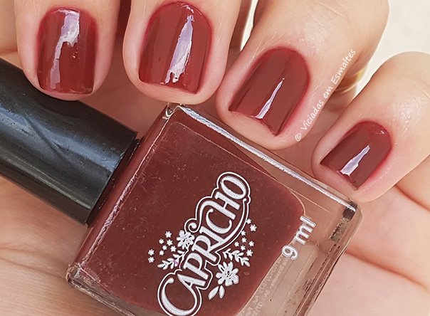 Teste com o Esmalte Capricho Vai ter Selfie
