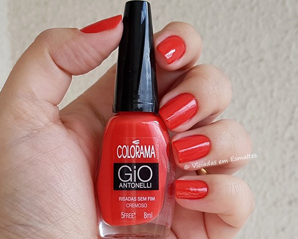 Esmalte Colorama Gio Antonelli Risadas Sem Fim