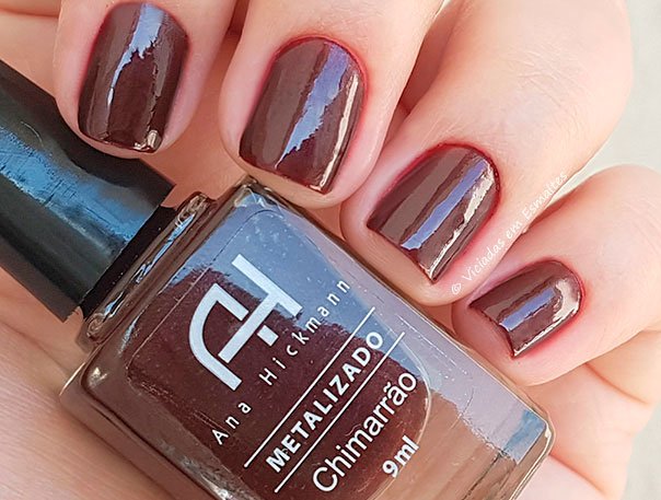 Teste com o Esmalte Ana Hickmann Chimarrao