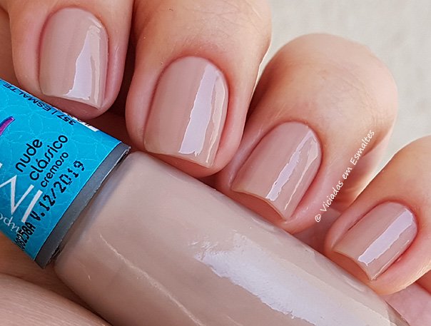 Testando o Esmalte Impala Hipoalergenico Nude Classico