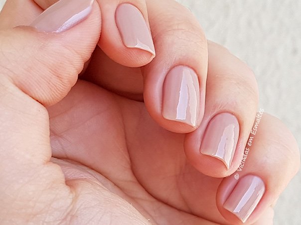 Unhas com Esmalte Impala Hipoalergenico Nude Classico