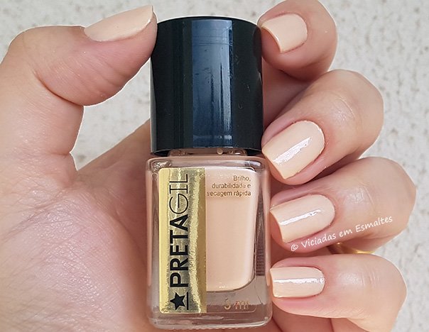 Esmalte Preta Gil Vibes e Tal