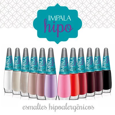 Esmaltes Hipoalergênicos Impala