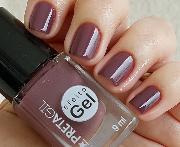 Esmaltes de Unha Preta Gil