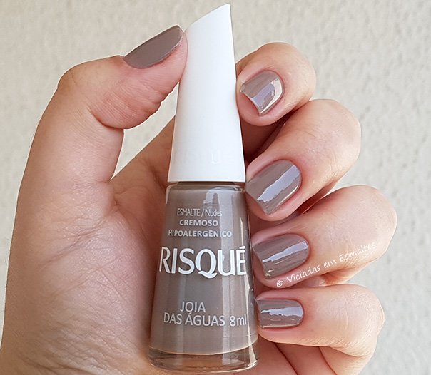 Esmalte Nude Risqué Joia das Aguas