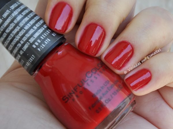 Esmalte Sinful Colors Hazard Ruby Ruby