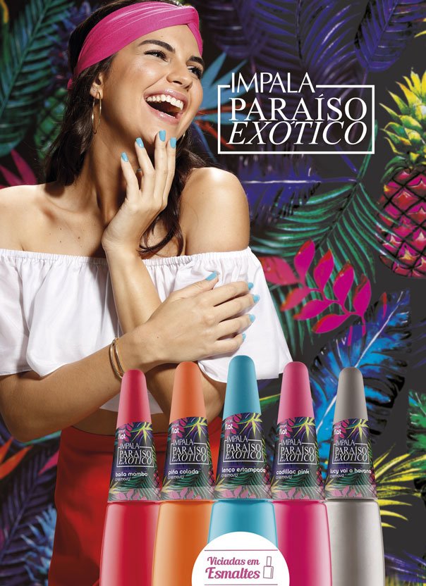 Esmaltes de Unha Impala Paraíso Exótico
