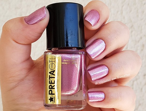 Esmalte Cromado Preta Gil Esculacho
