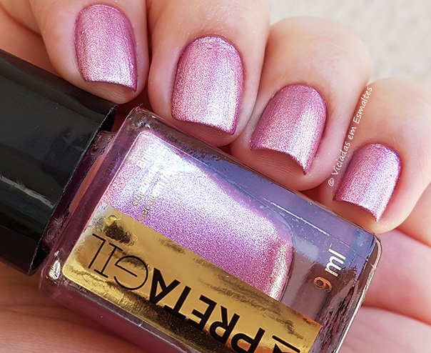 Esmalte Cromado Preta Gil Esculacho