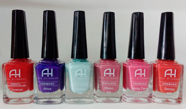 Esmaltes Ana Hickmann Coleção Memories