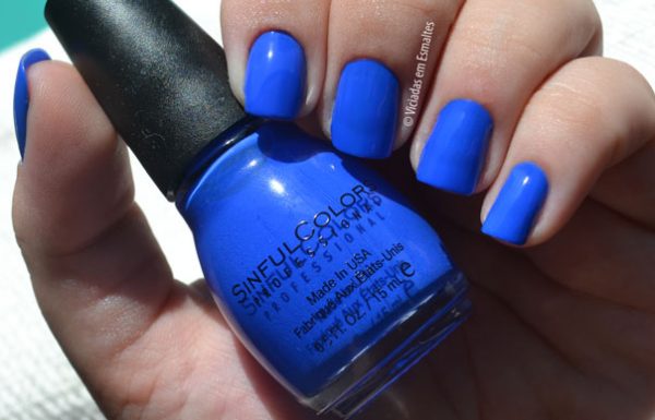 Esmalte Sinful Colors Endless Blue