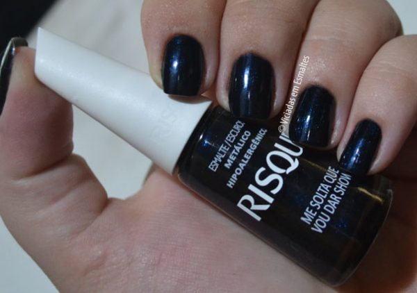 Testando o Esmalte Risqué Me Solta Que Vou Dar Show